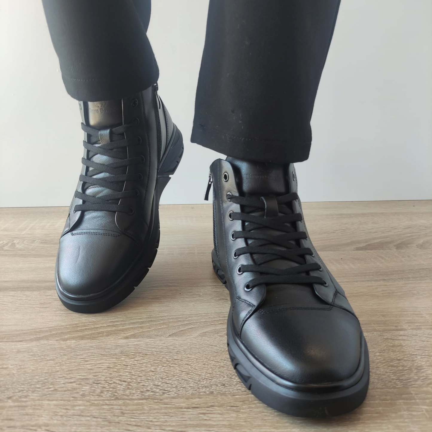 GHETE CASUAL BARBATI FRANCO GERARDO 1001 NEGRE