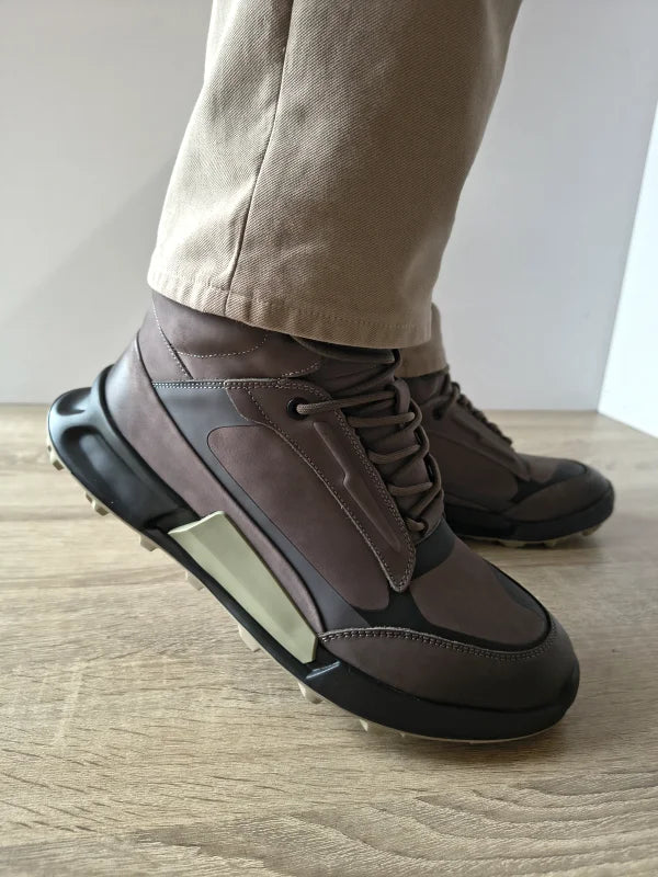 GHETE CASUAL BARBATI FRANCO GERARDO 10532 GRI - imagine 2