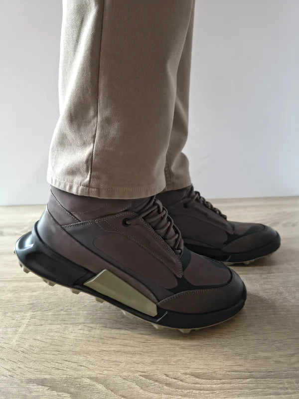 GHETE CASUAL BARBATI FRANCO GERARDO 10532 GRI - imagine 3
