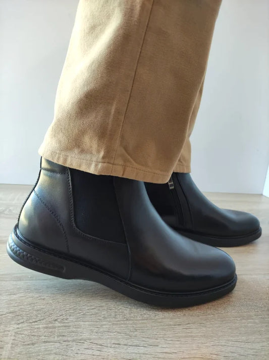 GHETE CASUAL BARBATI GORETTI B111-29207 NEGRE