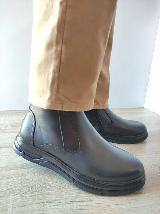 GHETE CASUAL BARBATI MELS Z184550-1 NEGRE