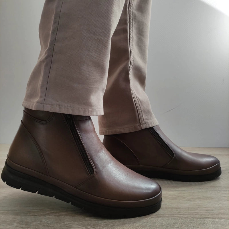 GHETE CASUAL BARBATI NICOLIS 45406 MARO - imagine 2