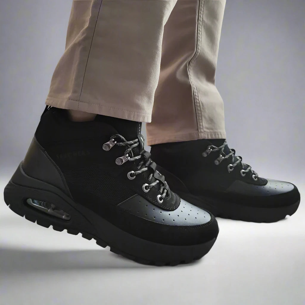 GHETE CASUAL BARBATI SKECHERS 183049 BBK - imagine 2