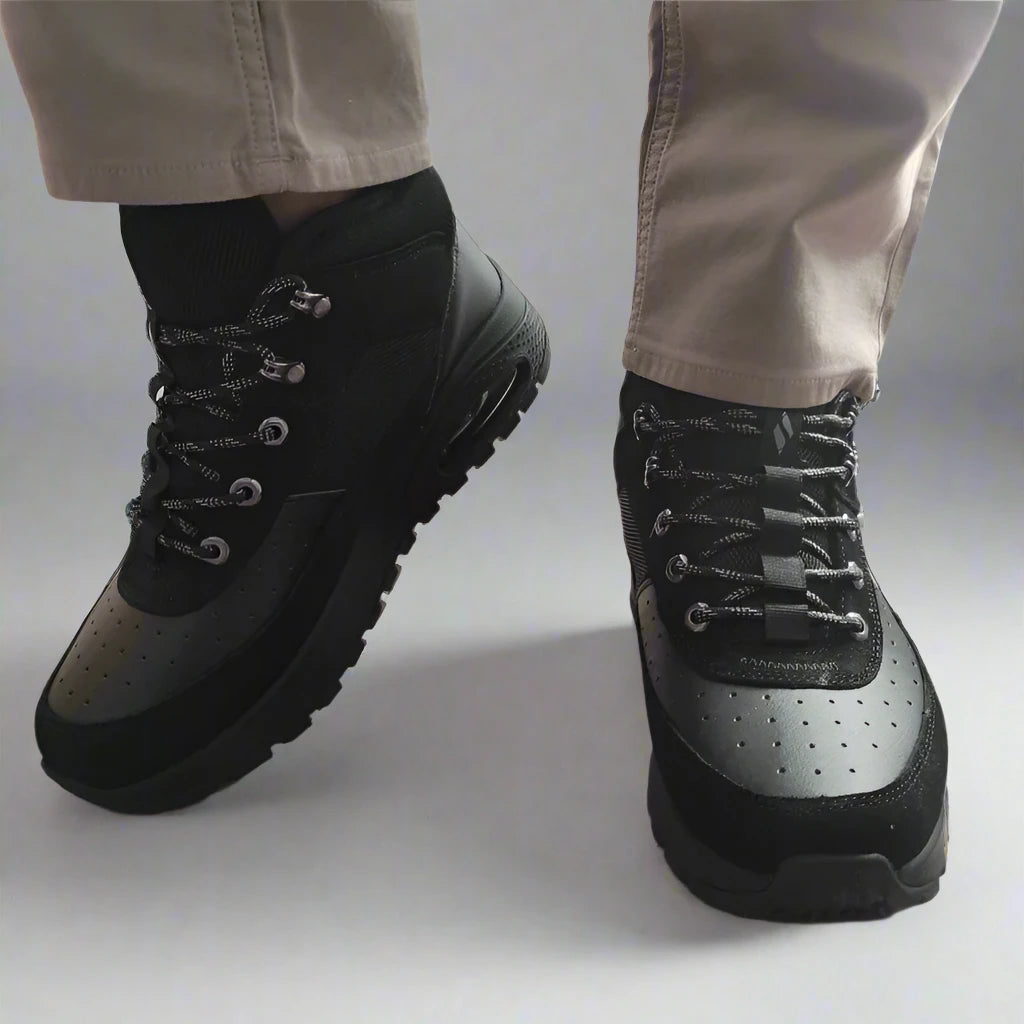 GHETE CASUAL BARBATI SKECHERS 183049 BBK - imagine 4