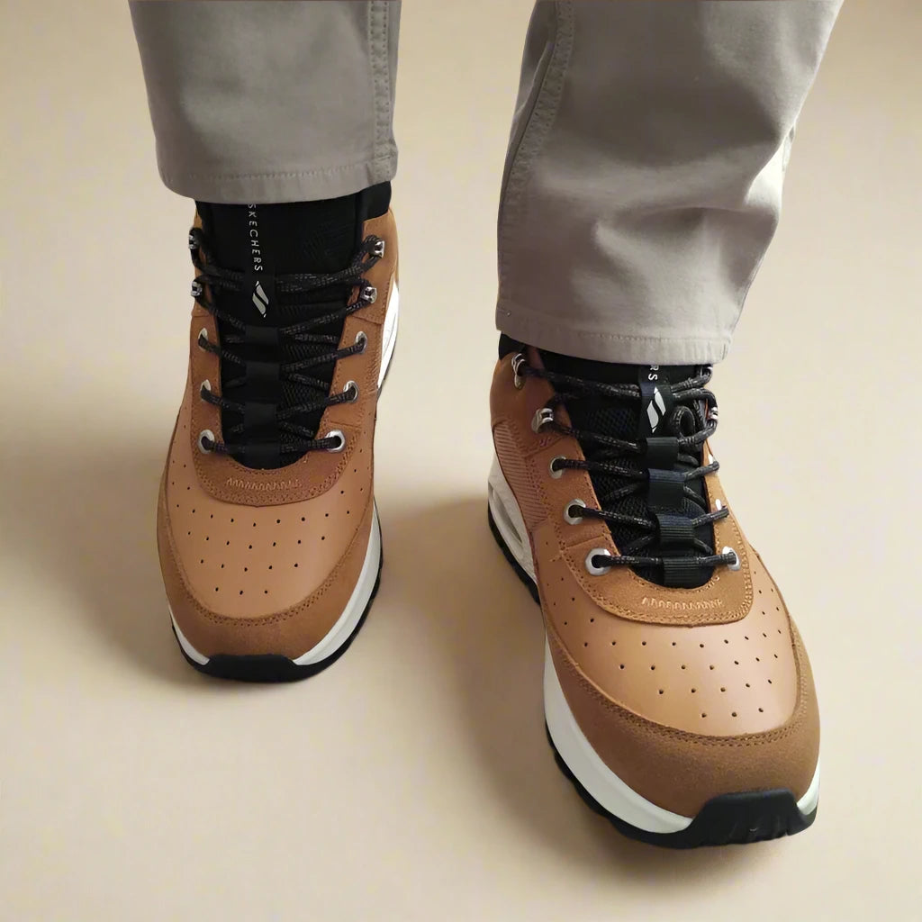 GHETE CASUAL BARBATI SKECHERS 183049 WSK - imagine 5