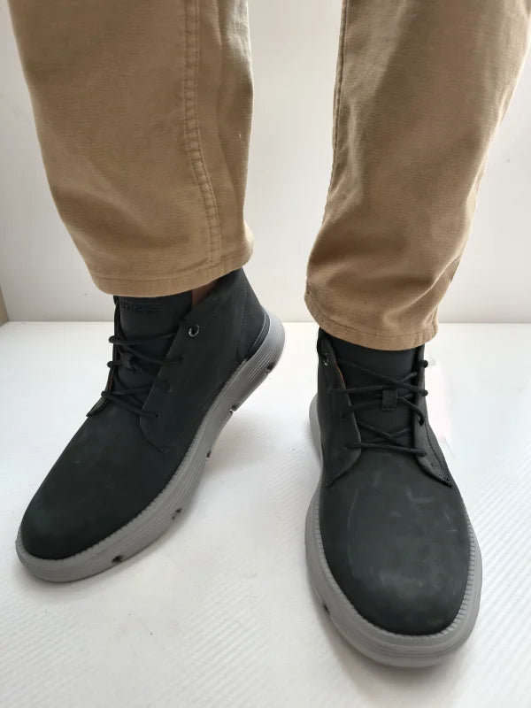 GHETE CASUAL BARBATI SKECHERS 204903 BLK - imagine 4