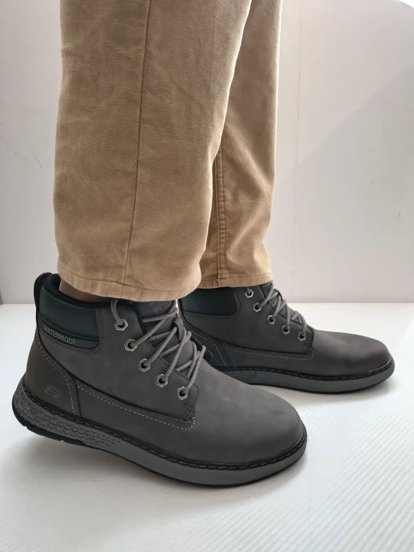 GHETE CASUAL BARBATI SKECHERS 205235 CHAR - imagine 2