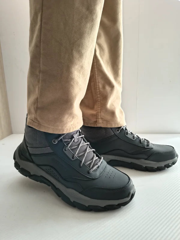 GHETE CASUAL BARBATI SKECHERS 205587 BLK - imagine 3