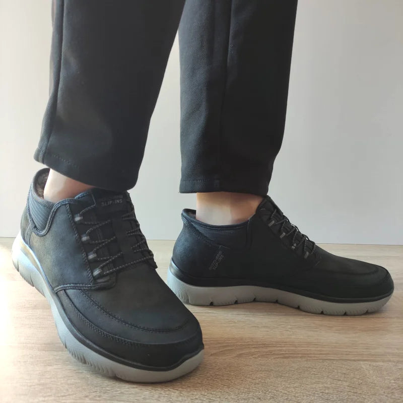 GHETE CASUAL BARBATI SKECHERS 232927 BKCC - imagine 4