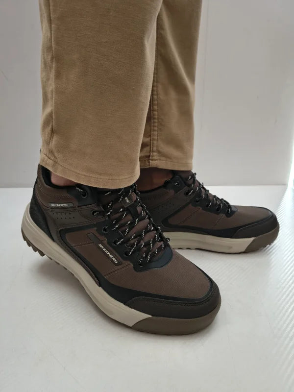 GHETE CASUAL BARBATI SKECHERS 237726 BRN - imagine 5