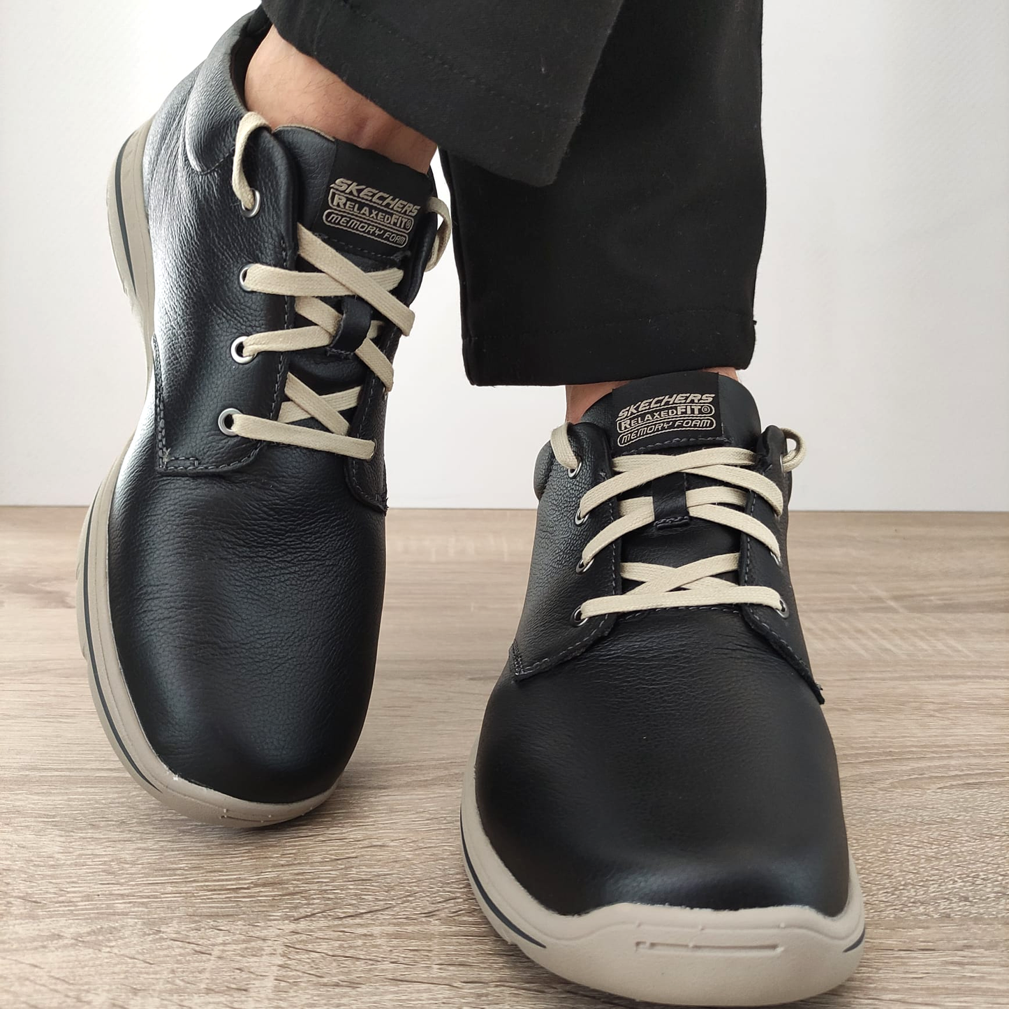 GHETE CASUAL BARBATI SKECHERS 64857 - imagine 9
