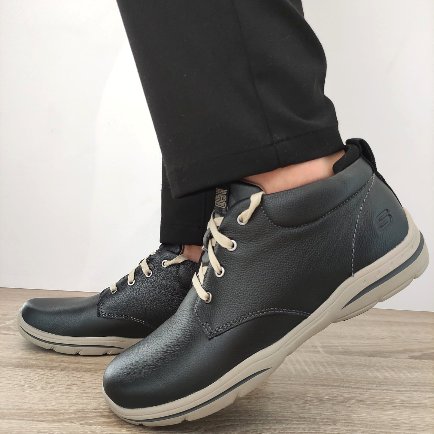 GHETE CASUAL BARBATI SKECHERS 64857 - imagine 8