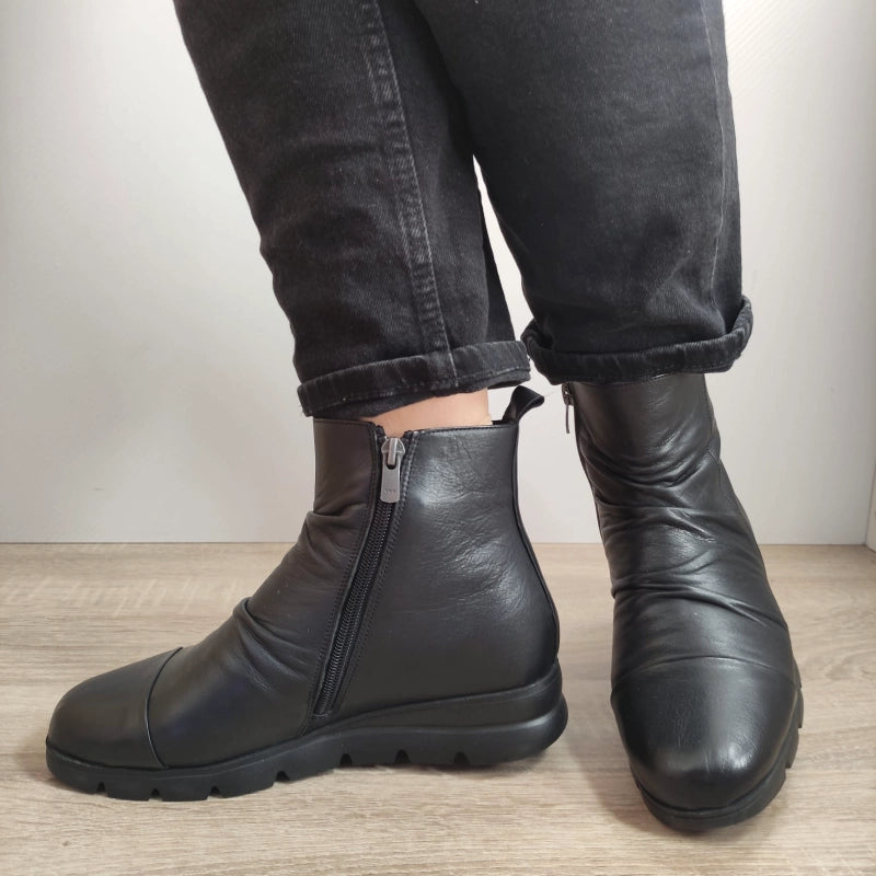 GHETE CASUAL DAMA BELLINI 2151 NEGRE - imagine 3