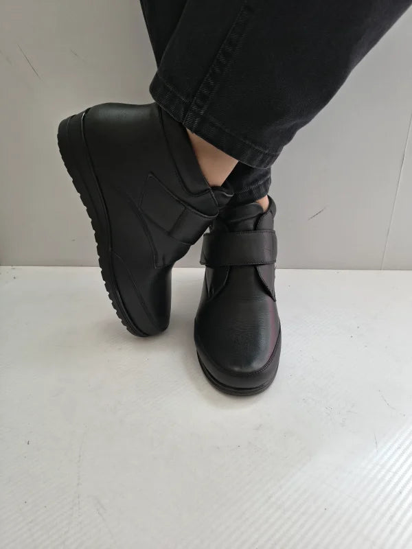 GHETE CASUAL DAMA BIO FLEX B1008 000 NEGRE - imagine 4