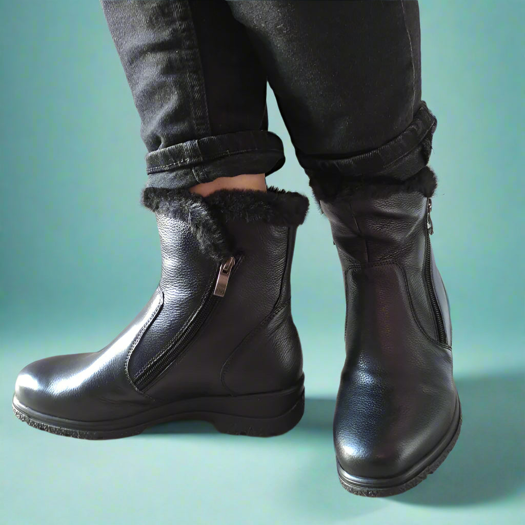 GHETE CASUAL DAMA CAPRICE 26409-41 NEGRE