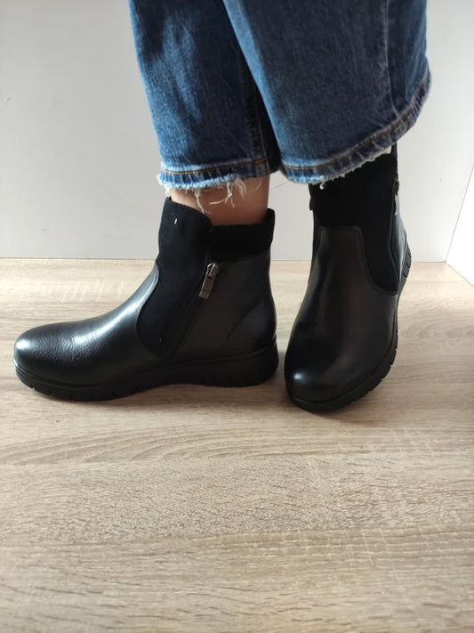 GHETE CASUAL DAMA CAPRICE 26454-45 019 NEGRE