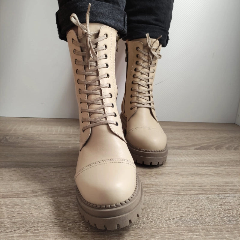 GHETE CASUAL DAMA CASPIAN 319 BEJ - imagine 3