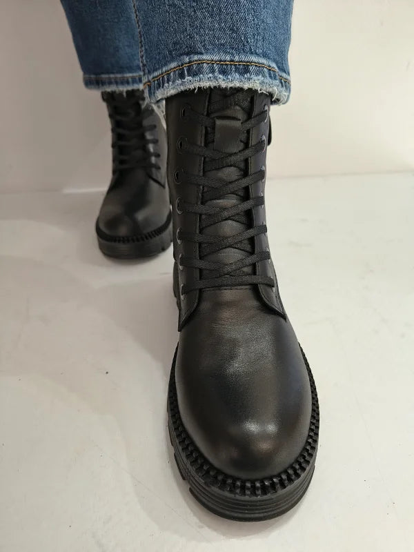 GHETE CASUAL DAMA DOGATI 002 23658 NEGRE - imagine 3