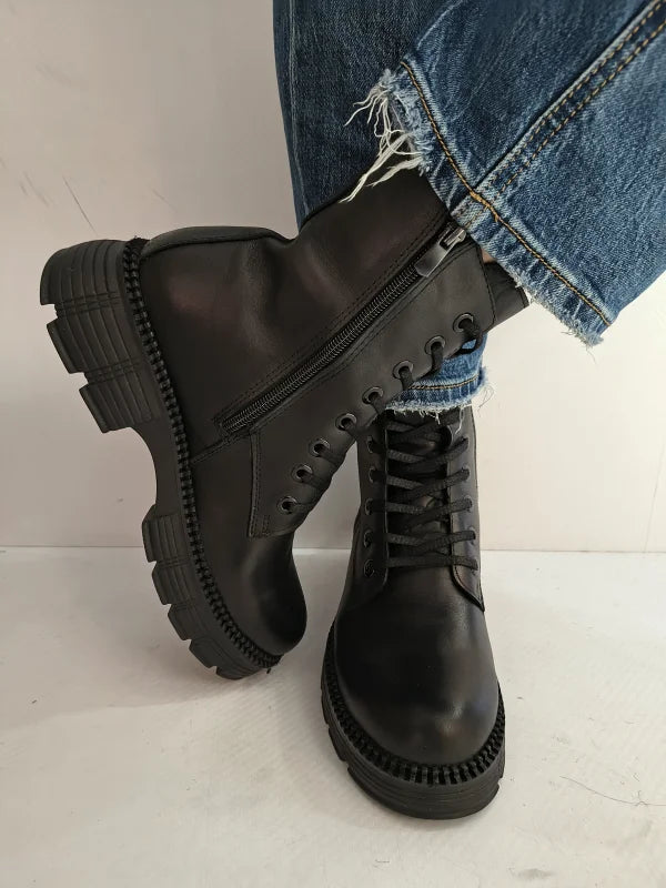GHETE CASUAL DAMA DOGATI 002 23658 NEGRE - imagine 4