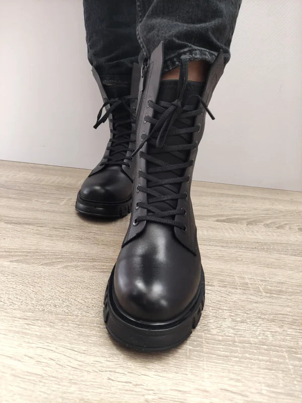 GHETE CASUAL DAMA DOGATI 002 DMD 21015 NEGRE - imagine 3