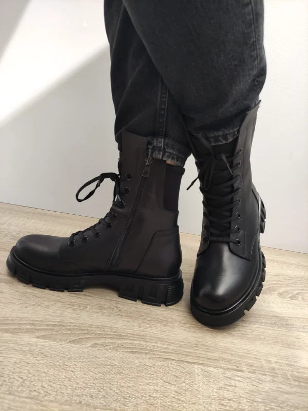 GHETE CASUAL DAMA DOGATI 002 DMD 21015 NEGRE - imagine 4