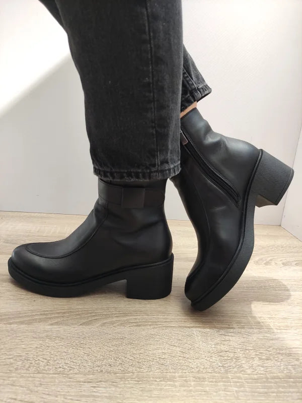 GHETE CASUAL DAMA DOGATI 086 8411 NEGRE - imagine 2