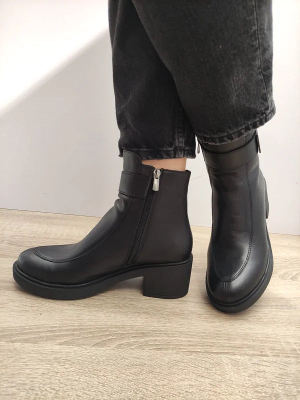 GHETE CASUAL DAMA DOGATI 086 8411 NEGRE - imagine 3