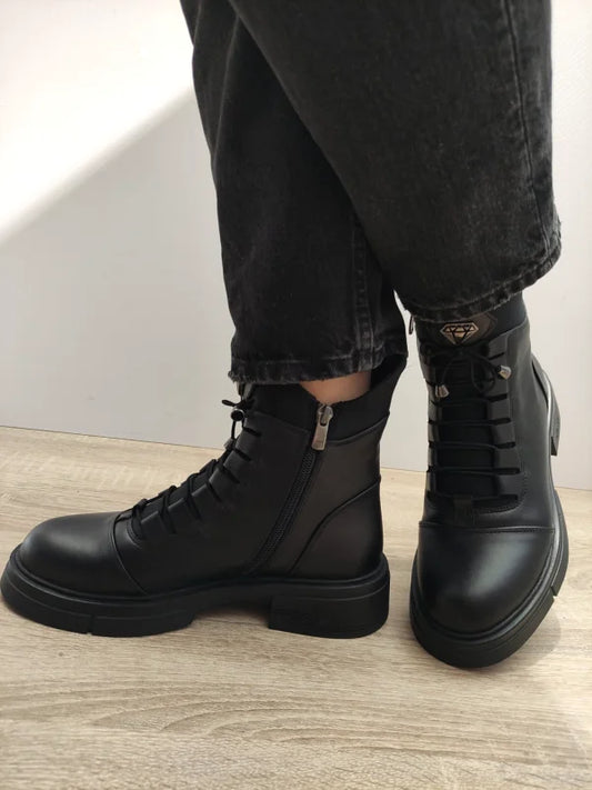 GHETE CASUAL DAMA DOGATI 087 6001 NEGRE