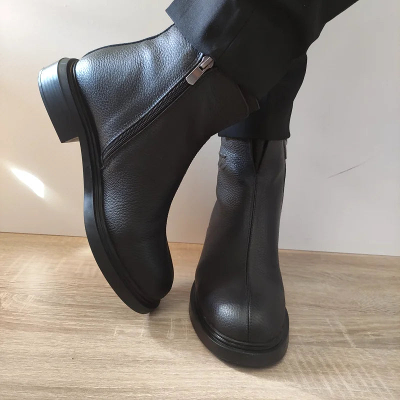 GHETE CASUAL DAMA DOGATI 40601 NEGRE - imagine 4
