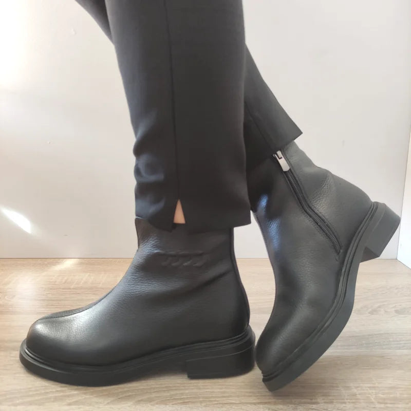 GHETE CASUAL DAMA DOGATI 40601 NEGRE - imagine 2