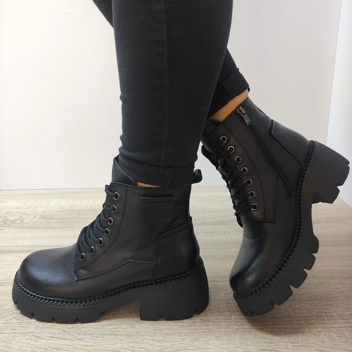GHETE CASUAL DAMA FORMAZIONE 8099 NEGRE - imagine 2