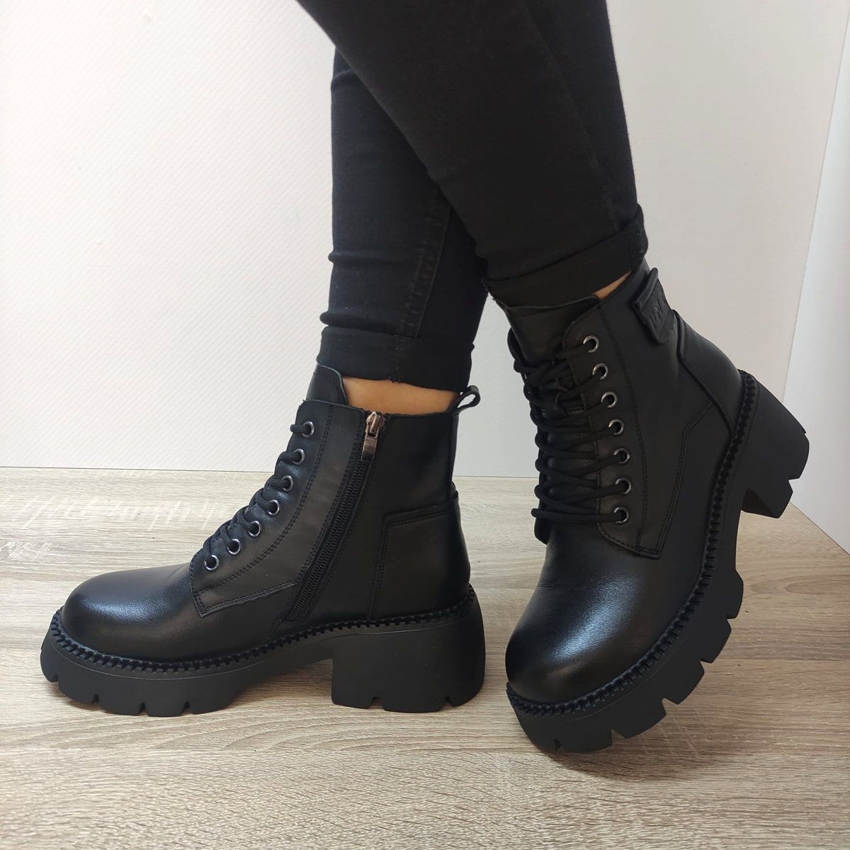 GHETE CASUAL DAMA FORMAZIONE 8099 NEGRE - imagine 3