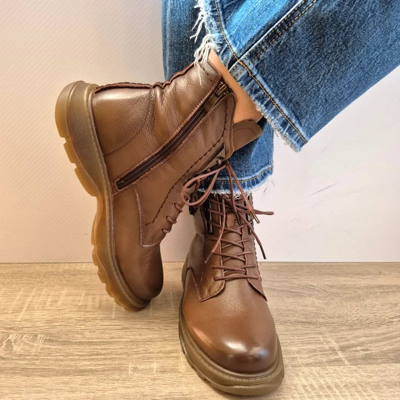 GHETE CASUAL DAMA FORMAZIONE 1935 MARO - imagine 3