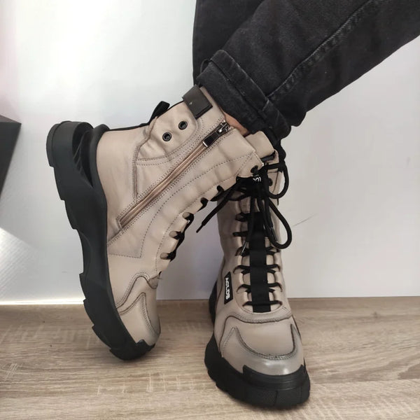 GHETE CASUAL DAMA FORMAZIONE 276521 GREJ - imagine 4