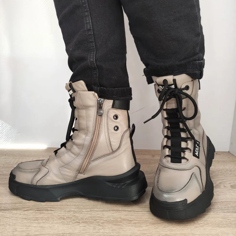 GHETE CASUAL DAMA FORMAZIONE 276521 GREJ - imagine 5