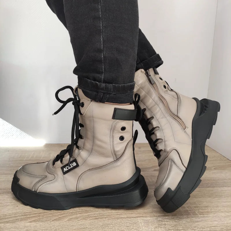 GHETE CASUAL DAMA FORMAZIONE 276521 GREJ - imagine 2