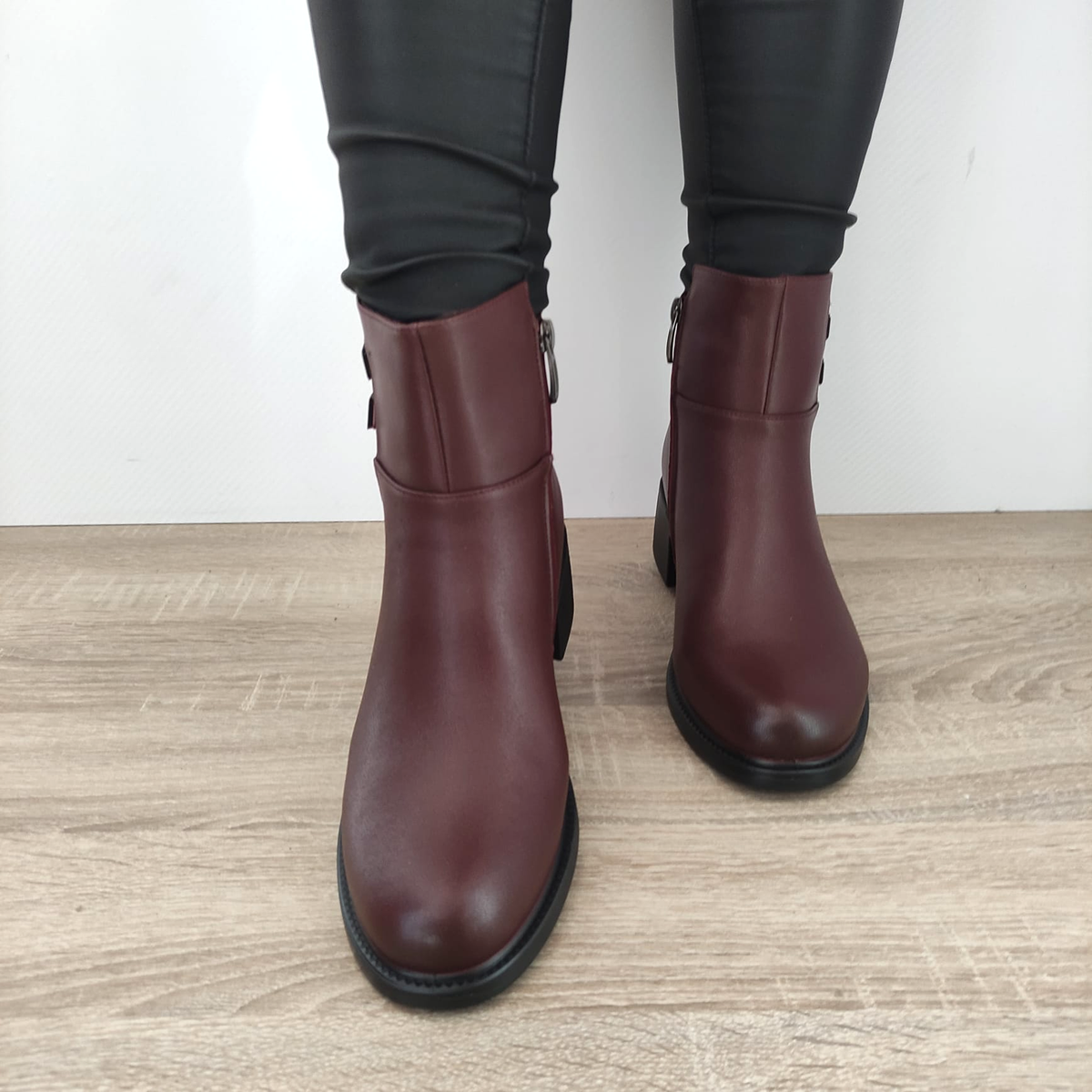 GHETE CASUAL DAMA FORMAZIONE 2915Q06 BORDO - imagine 5