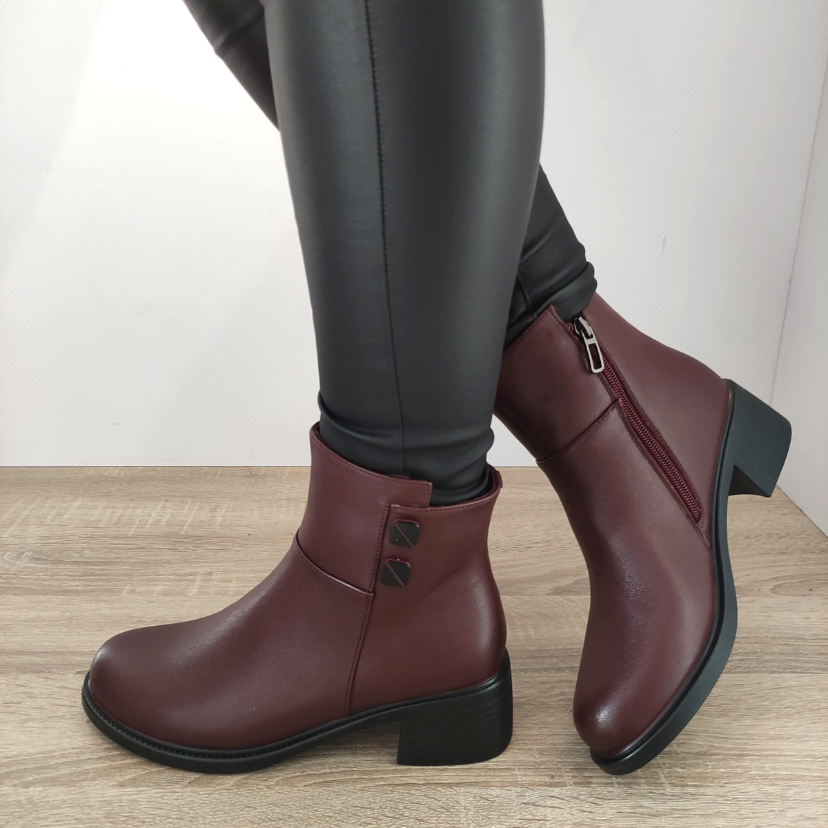 GHETE CASUAL DAMA FORMAZIONE 2915Q06 BORDO - imagine 2