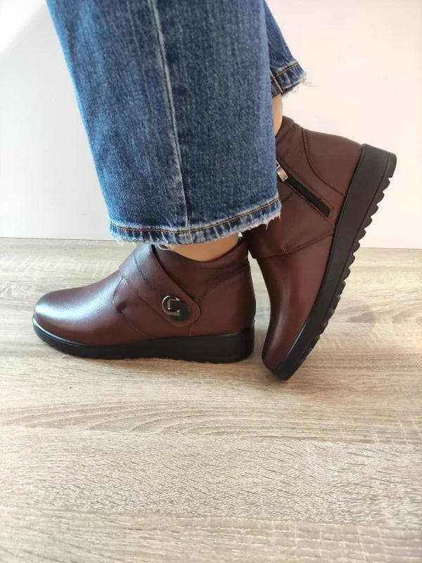 GHETE CASUAL DAMA FORMAZIONE 3535 MARO - imagine 3