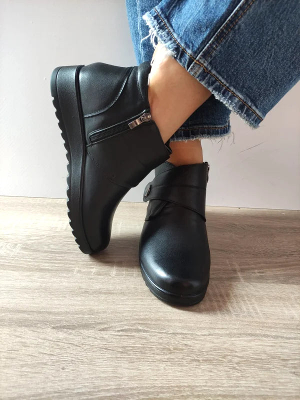 GHETE CASUAL DAMA FORMAZIONE 3535 NEGRE - imagine 4
