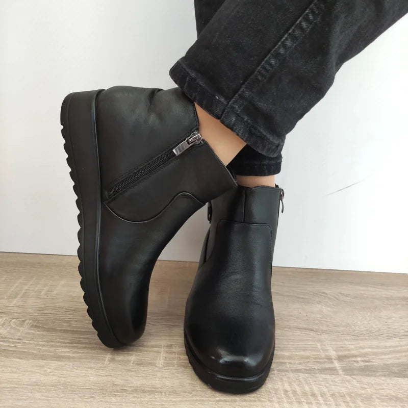 GHETE CASUAL DAMA FORMAZIONE 3730 NEGRE - imagine 4