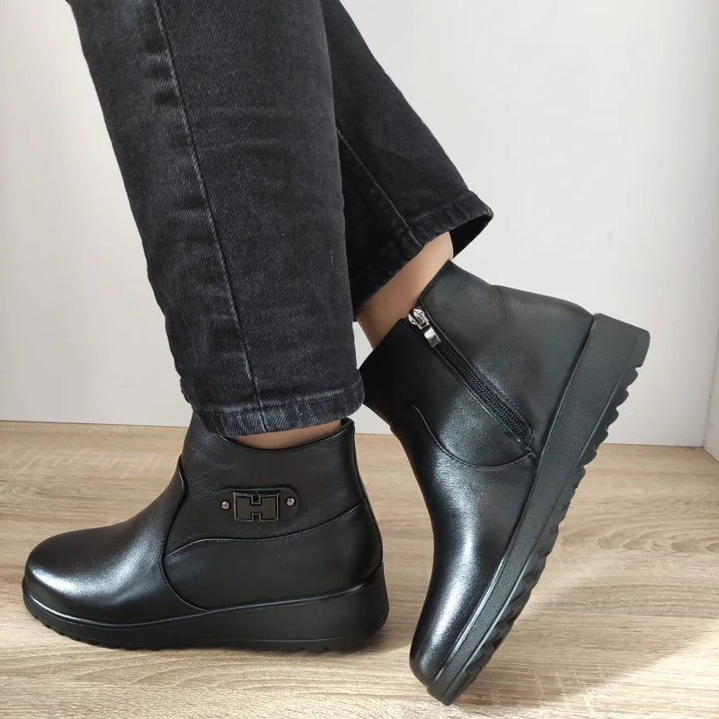 GHETE CASUAL DAMA FORMAZIONE 3730 NEGRE - imagine 2
