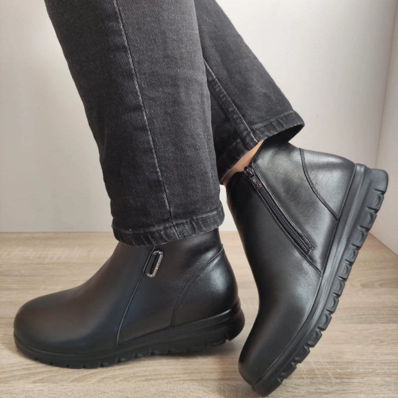GHETE CASUAL DAMA FORMAZIONE 3910816 NEGRE - imagine 2