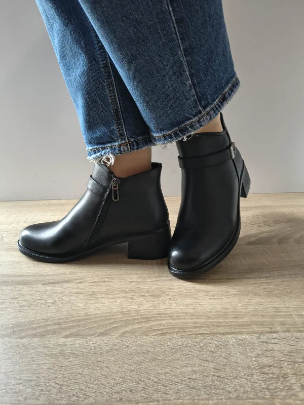 GHETE CASUAL DAMA FORMAZIONE 4915508 NEGRE - imagine 5