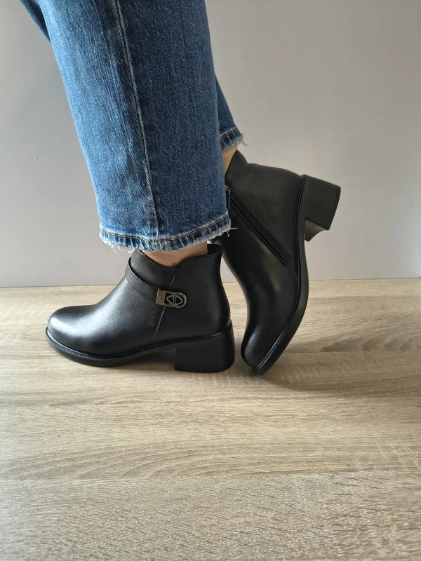 GHETE CASUAL DAMA FORMAZIONE 4915508 NEGRE - imagine 2
