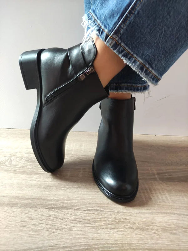 GHETE CASUAL DAMA FORMAZIONE 52131-35 NEGRE - imagine 5
