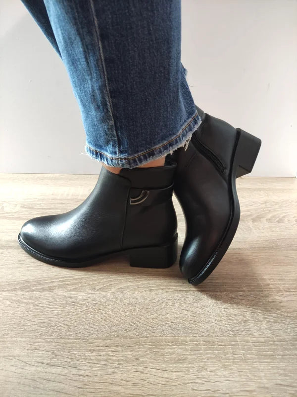 GHETE CASUAL DAMA FORMAZIONE 52131-35 NEGRE - imagine 2