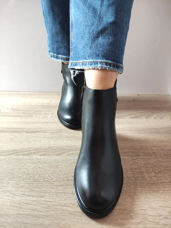 GHETE CASUAL DAMA FORMAZIONE 52131-35 NEGRE - imagine 3