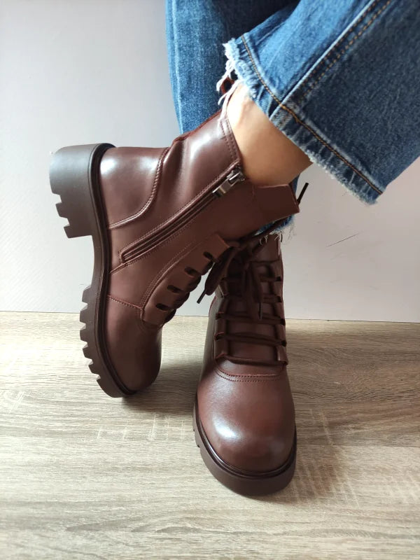 GHETE CASUAL DAMA FORMAZIONE 5788 MARO - imagine 3