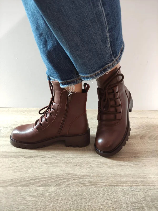 GHETE CASUAL DAMA FORMAZIONE 5788 MARO - imagine 4